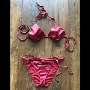 Christian Dior pink bikini